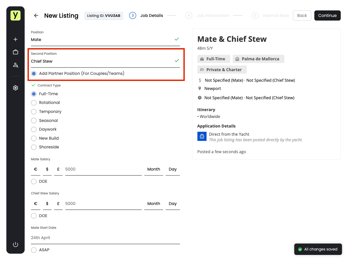 Product Updates: Couples/ Team Applications